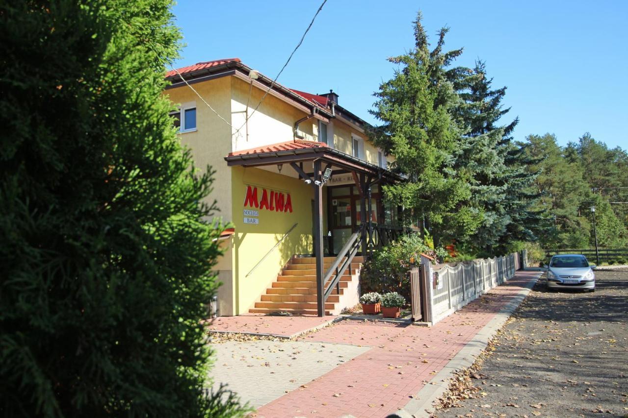 Bar Malwa Motel Aleksandrów Łódzki Kültér fotó