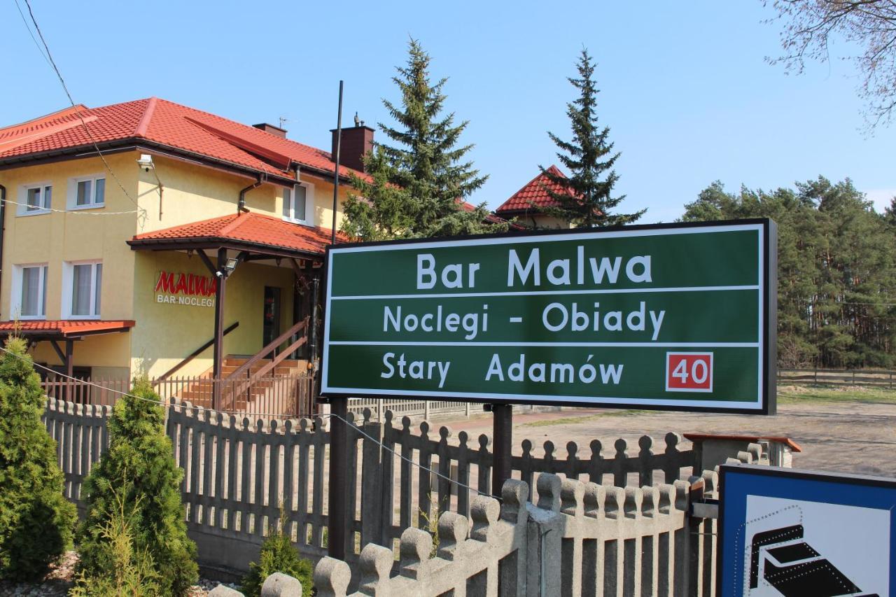 Bar Malwa Motel Aleksandrów Łódzki Kültér fotó